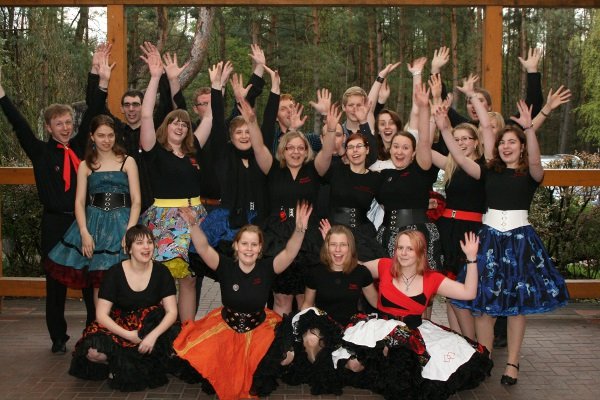 Gruppenfoto Jugendtanz in Kirchlinteln, 20.-22. April 2012, © Lion Squares Germany e. V.